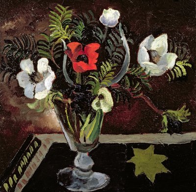 Anemones in a Glass by Christopher Wood